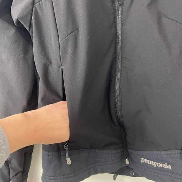 Patagonia Women’s Scythe Jacket Seaweed Softshell Sweater Sweatshirt  Size XS - Picture 10 of 13